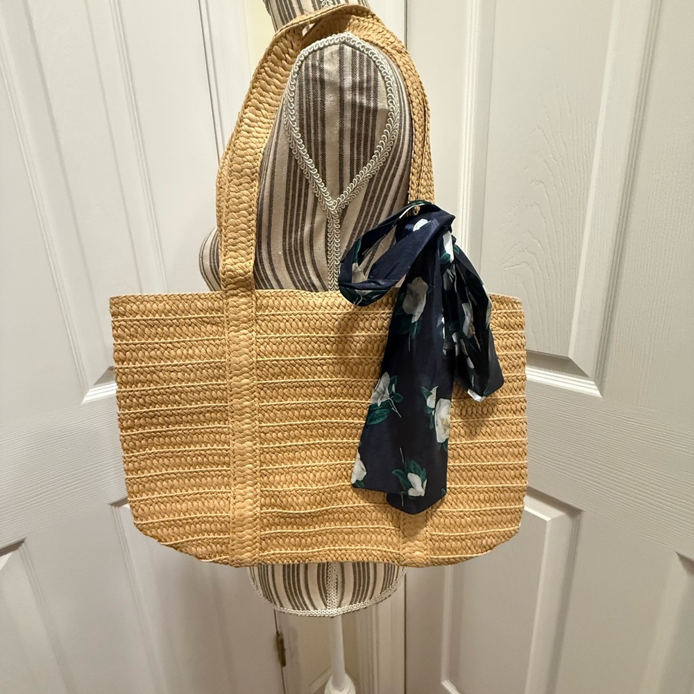 Draper James Everyday Straw Tote